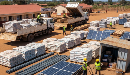 Mbewe Construction Awarded US$239,450 Contract to Supply Construction Materials...